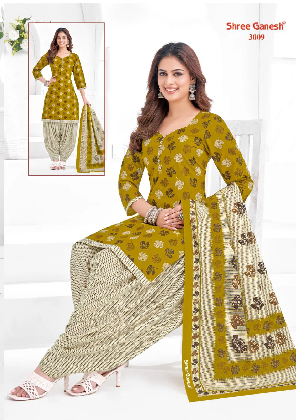Hansika Special Vol 1 By Shree Ganesh Cotton Dress Material Exporters In India